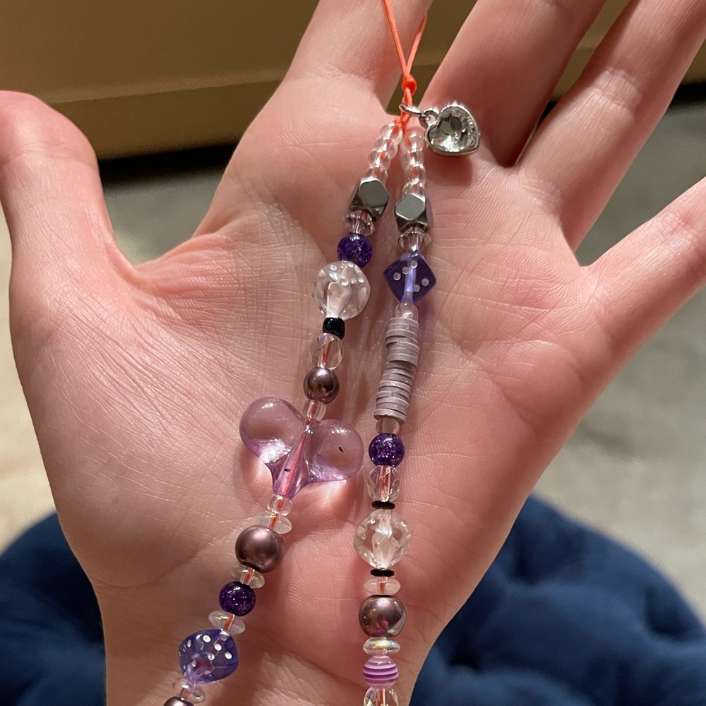 Phone String! Purple Heart 💜 & Dice 🎲 theme! - Picture 4 of 10
